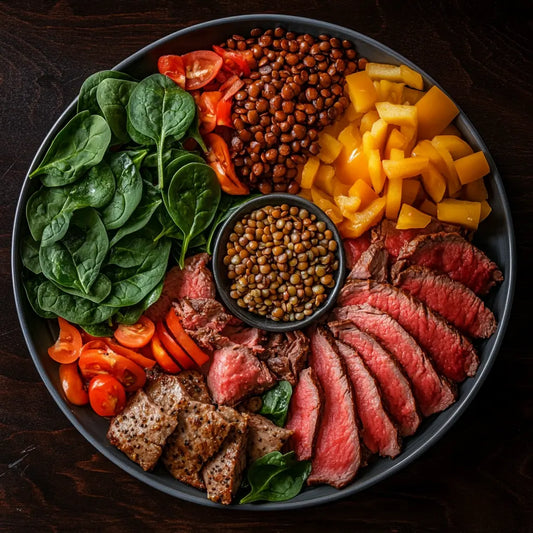 Geležies turintis maistas sveikiems ir blizgiems plaukams