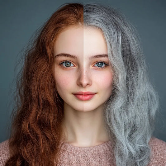 Plaukų žilimas: kas vyksta biologinio proceso metu