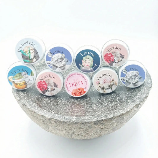 Didžioji mitų kolekcija - 9 mini kietų kvepalų dovanų rinkinys | 9 x 5 g