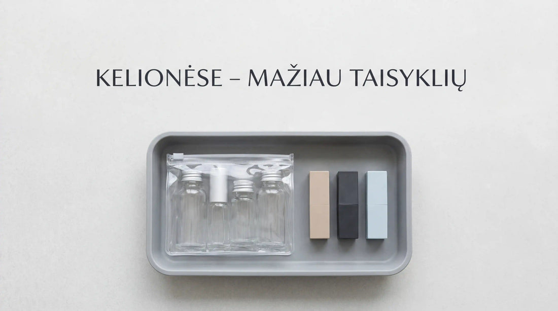 Sugrįžimas: zero-waste ir kelionių era grąžino kietą formą