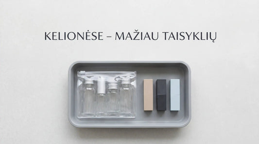 Sugrįžimas: zero-waste ir kelionių era grąžino kietą formą