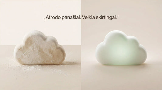 Kodėl kietas šampūnas nėra muilas