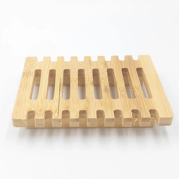Hemu medžio padėkliukas / muilinė, pianinas