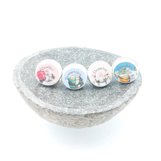 Mitinis starteris - 4 mini kietų kvepalų dovanų rinkinys | 4 x 5 g