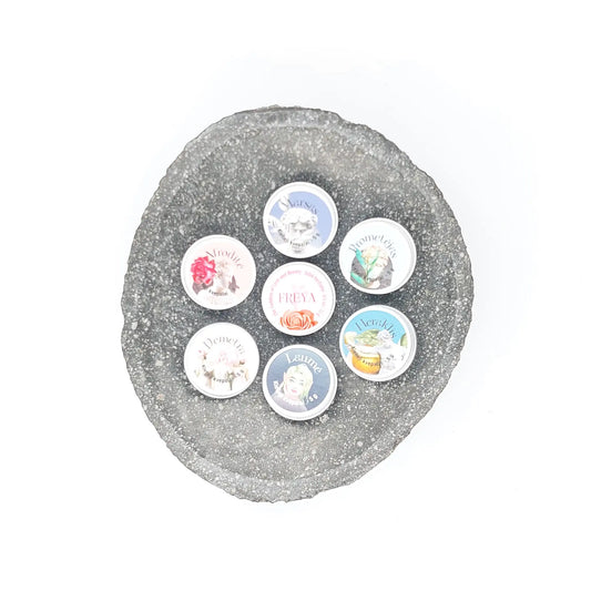 Visa mitologija - 7 mini kietų kvepalų dovanų rinkinys | 7 x 5 g