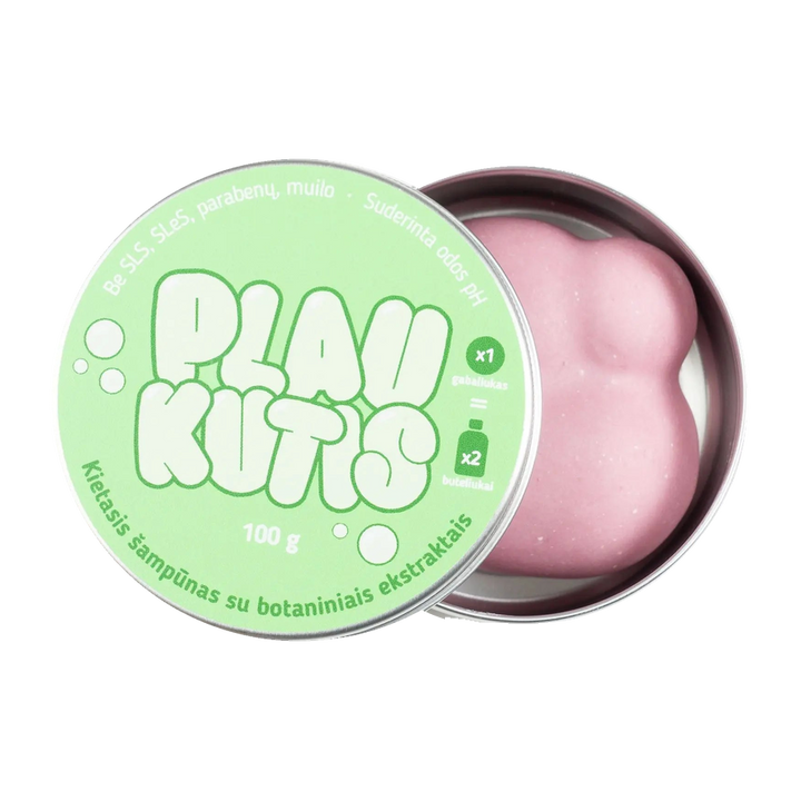 Plaukutis - Lavender, bergamot, patchouli, black pepper | Solid shampoo, 100 g.